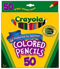 Crayola 50ct Long Colored Pencils Crayola 50ct Long Colored Pencils