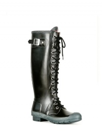 Hunter Watling Lace up Full Knee Rain Boots Hunter Watling Lace up Full Knee Rain Boots