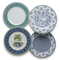 This ingenious collection gives you a choice of patterns to mix and match for virtually limitless options. Choose from dinner plate, salad plate, bread & butter plate, mug, rim soup bowl and 12.5 platter. This ingenious collection gives you a choice of patterns to mix and match for virtually limitless options. Choose from dinner plate, salad plate, bread & butter plate, mug, rim soup bowl and 12.5 platter.