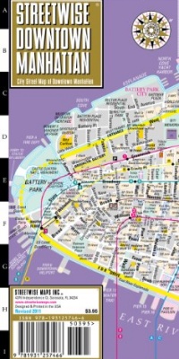 Streetwise Downtown Manhattan Map - Laminated Street Map of Downtown Manhattan, NY (Streetwise (Streetwise Maps))