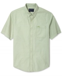 Great for work or the weekends, this American Rag button down is classic and cool. Great for work or the weekends, this American Rag button down is classic and cool.