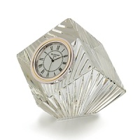 Since 1784, the finest crystal in the world has worn the Waterford name. This stylish cube clock represents the modern side of Waterford. 2-1/2 high. Since 1784, the finest crystal in the world has worn the Waterford name. This stylish cube clock represents the modern side of Waterford. 2-1/2 high.