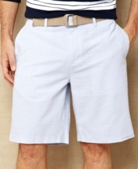 These classic seersucker shorts from Nautica will have you staying in style all summer long. These classic seersucker shorts from Nautica will have you staying in style all summer long.