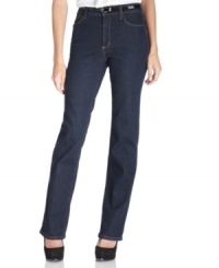 The flattering stretch fit of Not Your Daughter's Jeans with a trend-conscious slim silhouette. The flattering stretch fit of Not Your Daughter's Jeans with a trend-conscious slim silhouette.