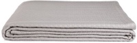 White Label by Calvin Klein Oval Bands Coverlet, Queen, Gravel