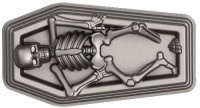 Wilton 2105-0659 Halloween Dimension Cast Aluminum 3D Skeleton Pan Wilton 2105-0659 Halloween Dimension Cast Aluminum 3D Skeleton Pan