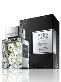 The name of the ancient Java Kingdom, this fragrance draws its inspiration from the beauty of the spices and memories of tropical weather, with patchouli perfectly capturing the essence of the country, producing a spicy-woody scent. Top note: incense, ginger. Middle note: cinnamon, nutmeg. Base note: vetiver, patchouli. 1.7 oz. The name of the ancient Java Kingdom, this fragrance draws its inspiration from the beauty of the spices and memories of tropical weather, with patchouli perfectly capturing the essence of the country, producing a spicy-woody scent. Top note: incense, ginger. Middle note: cinnamon, nutmeg. Base note: vetiver, patchouli. 1.7 oz.
