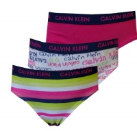 Calvin Klein Toddler Girls Solid, Stripe and Logo Bikini 3 Pack for girls (2T-3T) Calvin Klein Toddler Girls Solid, Stripe and Logo Bikini 3 Pack for girls (2T-3T)