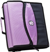 Case-it 2-Inch O-Ring Zipper Binder with Removable Tab File, Lavender, D-901-LAV Case-it 2-Inch O-Ring Zipper Binder with Removable Tab File, Lavender, D-901-LAV