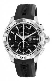 TAG Heuer Men's CAP2110.FT6028 Aquaracer Black Chronograph Dial Watch TAG Heuer Men's CAP2110.FT6028 Aquaracer Black Chronograph Dial Watch
