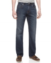 Perfect fit. You'll look great in these authentic fit Cooper jeans from Tommy Bahama, with just the right rise, sitting low on the waist with a straight hip and leg, as well as a gently tailored fit. Perfect fit. You'll look great in these authentic fit Cooper jeans from Tommy Bahama, with just the right rise, sitting low on the waist with a straight hip and leg, as well as a gently tailored fit.