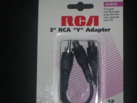 RCA AH25 Y-Adaptor Cable RCA AH25 Y-Adaptor Cable
