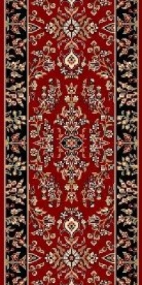 Area Rug 2x6 Runner Traditional Red - Black Color - Safavieh Lyndhurst Rug from RugPal