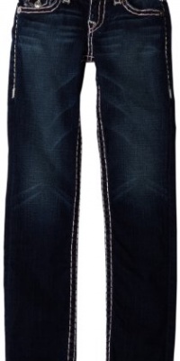 True Religion Girls 7-16 Girl's Pink Stitch Super T Pant, Dynamite Pass, 7 True Religion Girls 7-16 Girl's Pink Stitch Super T Pant, Dynamite Pass, 7