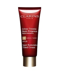 Super Restorative Tinted Cream SPF 20 has a comfortable, creamy texture and provides a natural, peachy glow to all skin tones while lifting, replenishing and enhancing the complexion. Optically smoothes lines and minimizes shadowy areas. Creates a smooth, even veil, softening facial features and providing a new luminosity. Revives the skin with a subtle golden nuance and boosts light to improve skin tone and radiance. Protects against free radicals and sun damage. Super Restorative Tinted Cream SPF 20 has a comfortable, creamy texture and provides a natural, peachy glow to all skin tones while lifting, replenishing and enhancing the complexion. Optically smoothes lines and minimizes shadowy areas. Creates a smooth, even veil, softening facial features and providing a new luminosity. Revives the skin with a subtle golden nuance and boosts light to improve skin tone and radiance. Protects against free radicals and sun damage.