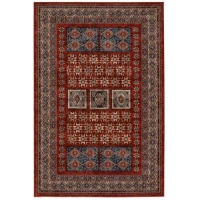 Couristan Timeless Treasures 4307/0300 Royal Kazak Area Rug - Burgundy Couristan Timeless Treasures 4307/0300 Royal Kazak Area Rug - Burgundy
