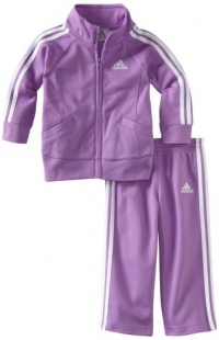 adidas Baby-Girls Infant Core Tricot Set, Purple, 18 Months adidas Baby-Girls Infant Core Tricot Set, Purple, 18 Months