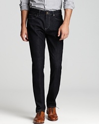Crafted with a bit of stretch and washed super dark, these jeans are perfect when you want to show off your dance floor moves or just meet up for a mellow night with close friends. Crafted with a bit of stretch and washed super dark, these jeans are perfect when you want to show off your dance floor moves or just meet up for a mellow night with close friends.