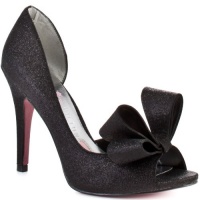 Paris Hilton Women's Senorita Heels,Black Glitter,6.5 M US Paris Hilton Women's Senorita Heels,Black Glitter,6.5 M US