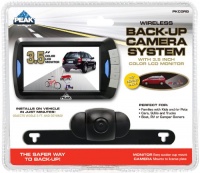 Peak PKC0RB Wireless Back-Up Camera System with 3.5-Inch LCD Color Monitor Peak PKC0RB Wireless Back-Up Camera System with 3.5-Inch LCD Color Monitor