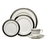 Romance covered sugar bowl by Lauren Ralph Lauren Home. Inspired by tooled silver buckles, this striking collection offers classic forms with a surprising twist as the graceful lines dance on rich platinum and accents of turquoise are featured. Romance covered sugar bowl by Lauren Ralph Lauren Home. Inspired by tooled silver buckles, this striking collection offers classic forms with a surprising twist as the graceful lines dance on rich platinum and accents of turquoise are featured.