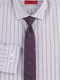 Classic dress shirt, crafted from fine cotton and finished in a neat modernized check design.ButtonfrontSpread collarCottonDry cleanImported Classic dress shirt, crafted from fine cotton and finished in a neat modernized check design.ButtonfrontSpread collarCottonDry cleanImported