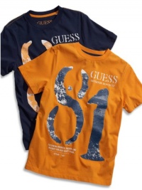 GUESS Kids Boys Big Boy GUESS Kids Boys 81 Screen-Print Tee, NAVY (12/14) GUESS Kids Boys Big Boy GUESS Kids Boys 81 Screen-Print Tee, NAVY (12/14)