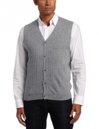 Geoffrey Beene Men's Sa Solid Vest Geoffrey Beene Men's Sa Solid Vest