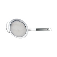 Part of WMF/USA's Profi Plus collection, this large strainer features high quality wire mesh and well-balanced handles.