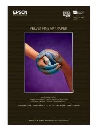 Epson Velvet Fine Art Paper (13x19 Inches, 20 Sheets) (S041637) Epson Velvet Fine Art Paper (13x19 Inches, 20 Sheets) (S041637)