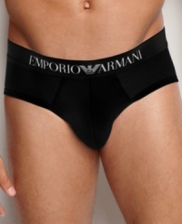 Ultra comfortable brief by Emporio Armani and snug in all the right places. You may forget you have it on.