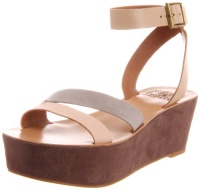 Lucky Women's Garnet Platform Sandal,Peach Combo,10 M US Lucky Women's Garnet Platform Sandal,Peach Combo,10 M US