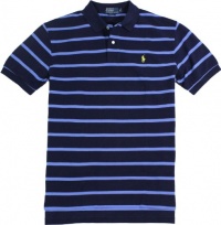 Polo Ralph Lauren Big & Tall Classic-Fit Striped Mesh Polo Polo Ralph Lauren Big & Tall Classic-Fit Striped Mesh Polo