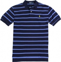 Polo Ralph Lauren Big & Tall Classic-Fit Striped Mesh Polo