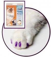 Soft Claws for Cats, Size Large, Color Purple Soft Claws for Cats, Size Large, Color Purple