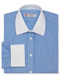 Crafted from crisp, clean cotton for standout appeal, this polished dress shirt sets the foundation for your professional attire. A classic look from Turnbull & Asser. Crafted from crisp, clean cotton for standout appeal, this polished dress shirt sets the foundation for your professional attire. A classic look from Turnbull & Asser.