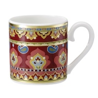 Taking cues from Oriental folklore this ornate dinnerware cuts an impressive figure. Designed with intricate details and rich hues it can be mixed and matched with Villeroy & Boch's Samarkand Mosaic dinnerware or used as a standalone. Taking cues from Oriental folklore this ornate dinnerware cuts an impressive figure. Designed with intricate details and rich hues it can be mixed and matched with Villeroy & Boch's Samarkand Mosaic dinnerware or used as a standalone.