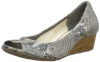 Cole Haan Women's Air Tali OT 40 Wedge Pump,Ironstone Snake,8.5 B US