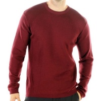 ExOfficio Men's Venture Wool Crew Neck Shirt,Wine,Small ExOfficio Men's Venture Wool Crew Neck Shirt,Wine,Small