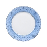 Delicate and refined, Mottahedeh's Cornflower Lace pattern draws its inspiration from Ch'ing Dynasty porcelain. Accented with bands of 22k gold, this versatile collection is designed to be mixed and matched. Delicate and refined, Mottahedeh's Cornflower Lace pattern draws its inspiration from Ch'ing Dynasty porcelain. Accented with bands of 22k gold, this versatile collection is designed to be mixed and matched.
