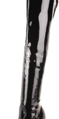 Pleaser Women's Vanity-3010 Knee-High Boot,Black Patent,10 M US Pleaser Women's Vanity-3010 Knee-High Boot,Black Patent,10 M US