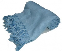 Pashmina Scarf Shawl Wrap Throw Sky Blue Pashmina Scarf Shawl Wrap Throw Sky Blue