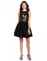 Plenty by Tracy Reese Women's Sequin Bodice Frock, Black, 8 Plenty by Tracy Reese Women's Sequin Bodice Frock, Black, 8