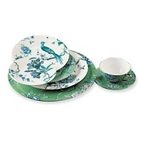 This garden-inspired pattern combines traditional artistry with a contemporary sense of color and design. Fine bone china. Shown bottom left. This garden-inspired pattern combines traditional artistry with a contemporary sense of color and design. Fine bone china. Shown bottom left.