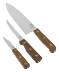 Chicago Cutlery Walnut Tradition 3-Piece Prep Knife Gift Set Chicago Cutlery Walnut Tradition 3-Piece Prep Knife Gift Set