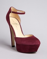 So haute, these IVANKA TRUMP ankle strap pumps marry a youthful Mary Jane silhouette and sophisticated, work-ready appeal. Tower above your style competition. So haute, these IVANKA TRUMP ankle strap pumps marry a youthful Mary Jane silhouette and sophisticated, work-ready appeal. Tower above your style competition.