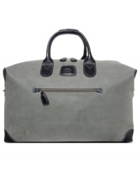 In the world of travel, you deserve to land on luxury. Striking craftsmanship and stunning attention to detail stand out in this first-class flier. Enjoy the peace of mind that comes with traveling in ultimate style and convenience with this adventurer duffel, a shoe-in for carrying in comfort and arriving in fashion. 2-year limited warranty. In the world of travel, you deserve to land on luxury. Striking craftsmanship and stunning attention to detail stand out in this first-class flier. Enjoy the peace of mind that comes with traveling in ultimate style and convenience with this adventurer duffel, a shoe-in for carrying in comfort and arriving in fashion. 2-year limited warranty.