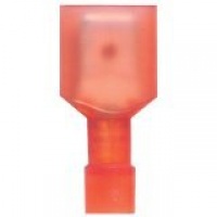 American Terminal E-FMR250N-100 22/18-Gauge Economy Nylon Fully-Insulated Male Quick Disconnects American Terminal E-FMR250N-100 22/18-Gauge Economy Nylon Fully-Insulated Male Quick Disconnects