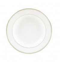 Vera Wang by Wedgwood Golden Grosgrain 9-Inch Rim Soup Plate Vera Wang by Wedgwood Golden Grosgrain 9-Inch Rim Soup Plate