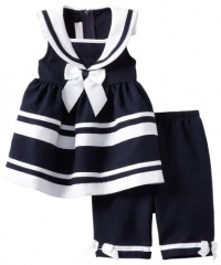 Bonnie Baby Girls Infant Navy Nautical Dress, Blue, 12 Months Bonnie Baby Girls Infant Navy Nautical Dress, Blue, 12 Months